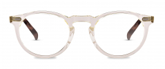 Oscar Wylee Harris optical frame in the colour Prosecco displayed in front angle view.