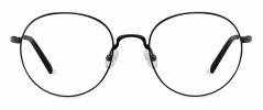 Kato optical frame in the colour Brushed Obsidian displayed in front angle view.