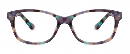 Bronwyn optical frame in the colour Crystal Confetti displayed in front view.