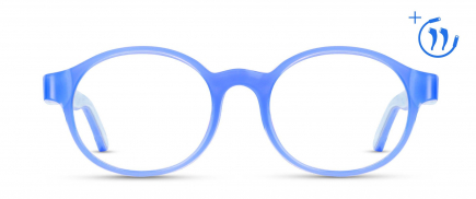 Eleonore optical frame in the colour Spark displayed in front view.