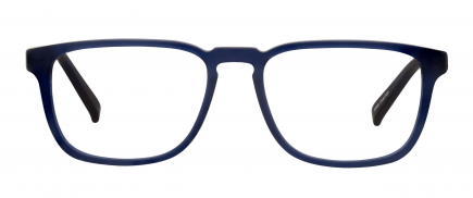 Francis optical frame in the colour Primary Blue Matte displayed in front view.