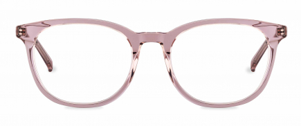 Mai optical frame in the colour Marshmallow displayed in front angle view.