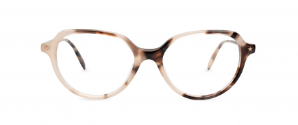 Phoebe optical kids frame in the colour Stardust displayed in front view.