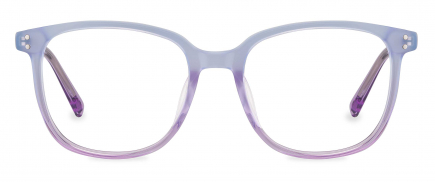 Poppy optical frame in the colour Unicorn displayed in front view.