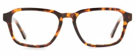 Zhane optical frame in the colour Fudge Truffle displayed in front view.