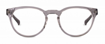 Alexi optical frame in the colour Smoke displayed in front angle view.