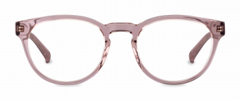Alexi optical frame in the colour Marshmallow displayed in front angle view.