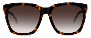 Bale sunglasses frame in the colour Ginger Tortoise displayed in front angle view.