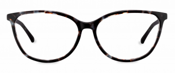 Faye optical frame in the colour Beryl Tortoise displayed in front angle view.