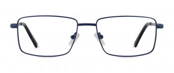 Gibbs optical frame in the colour Indigo Night displayed in front view.