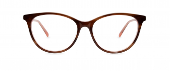 Hazel optical kids frame in the colour Rosewood displayed in front view.