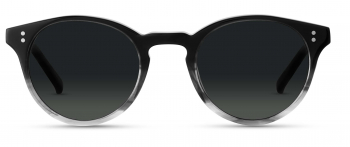 Leo frame in the colour Charcoal Dusk displayed in front angle view.