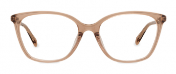 Lupita optical frame in the colour Bare displayed in front view.