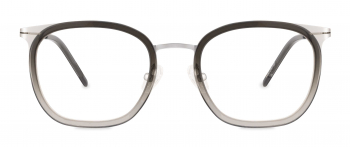 Morgan optical frame in the colour Charcoal Fade displayed in front view.