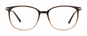 Mumford optical frame in the colour Latte displayed in front view.