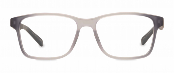 Remmi optical frame in the colour Ash displayed in front view.