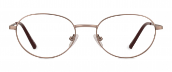 Siena optical frame in the colour Moon displayed in front view.