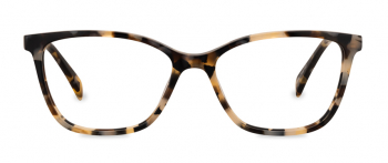 Torie optical frame in the colour Black Opal Tortoise displayed in front view.