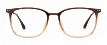 Vista optical frame in the colour Barista Fade displayed in front view.