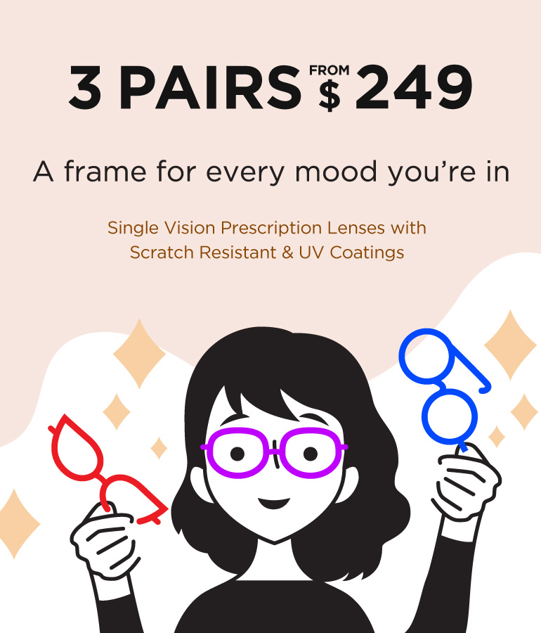 3 Pairs From $249