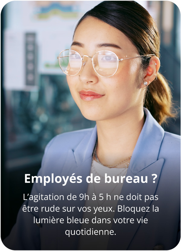 Blue light glasses for the Office Worker.