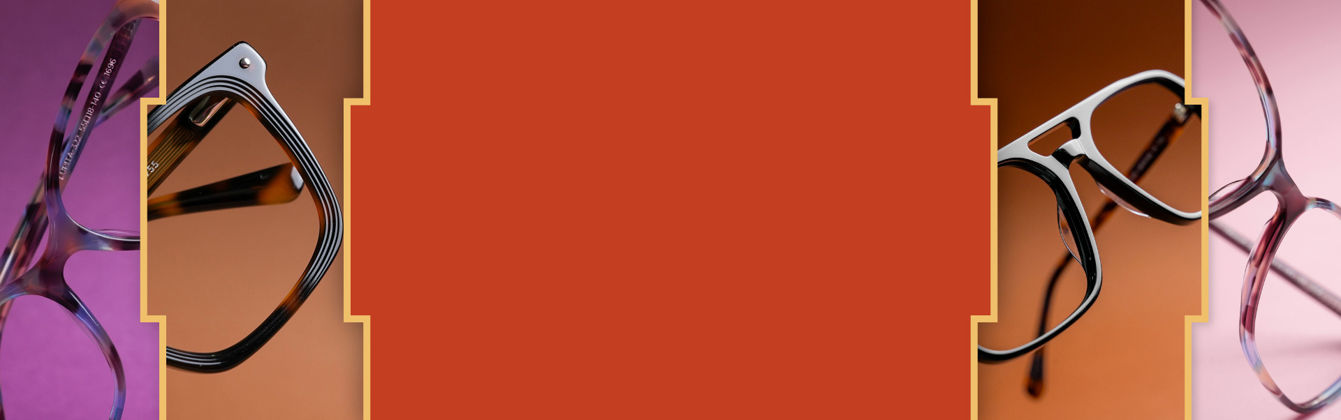 Contour Eyewear Collection  Banner