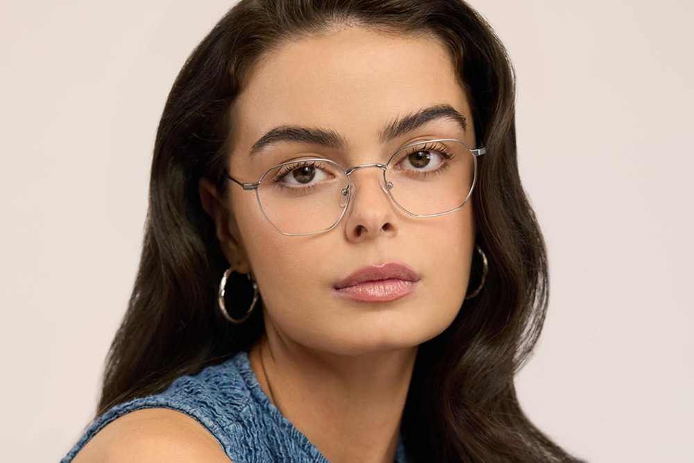 Minh metal glasses frame.