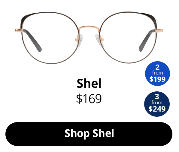 Shel Cat Eye Optical Glasses