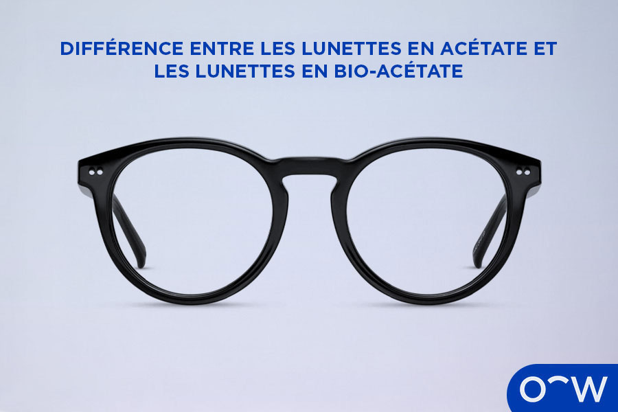 Une image de lunettes rondes, en acétate noir.