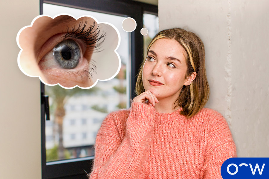 Préparation pour un contrôle des yeux