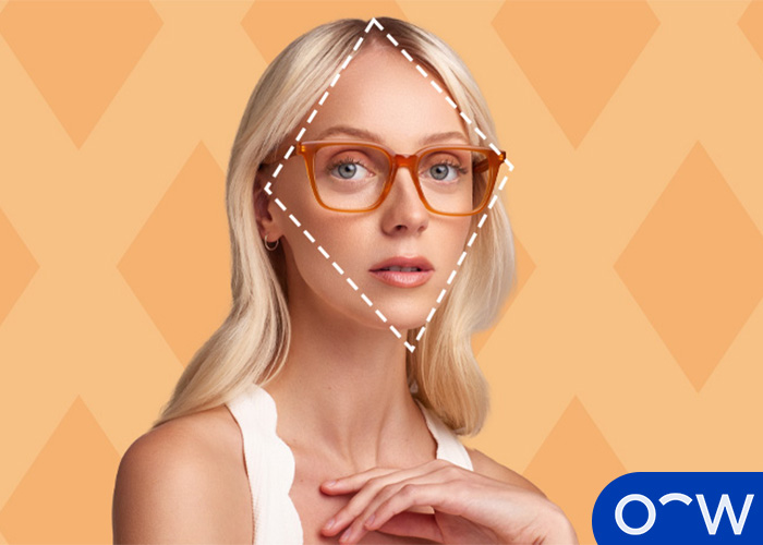 Photo du modèle de visage de diamant