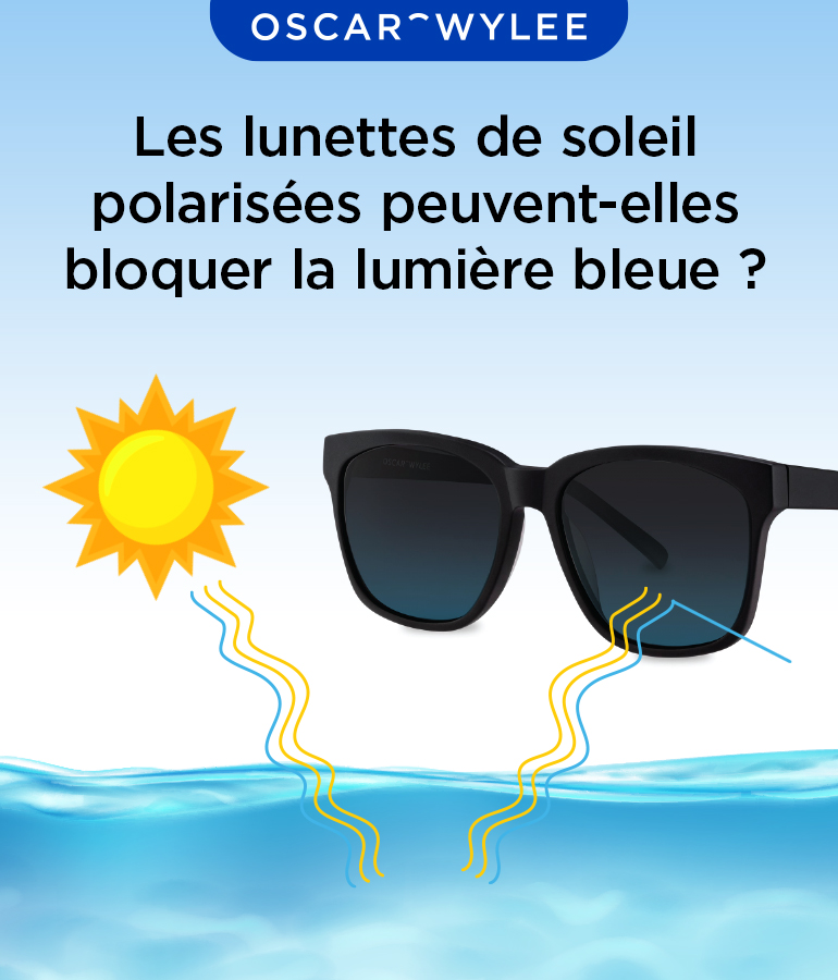 Les lunettes de soleil polarisées peuvent-elles bloquer la lumière bleue ?t