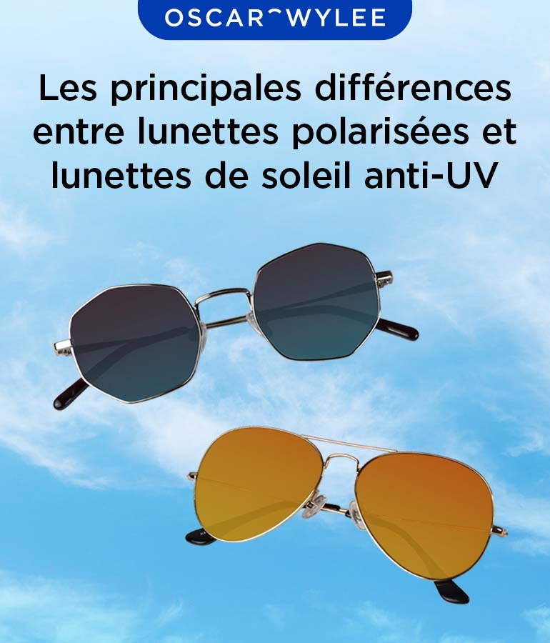 Les principales différences entre lunettes polarisées et lunettes de soleil anti-UV