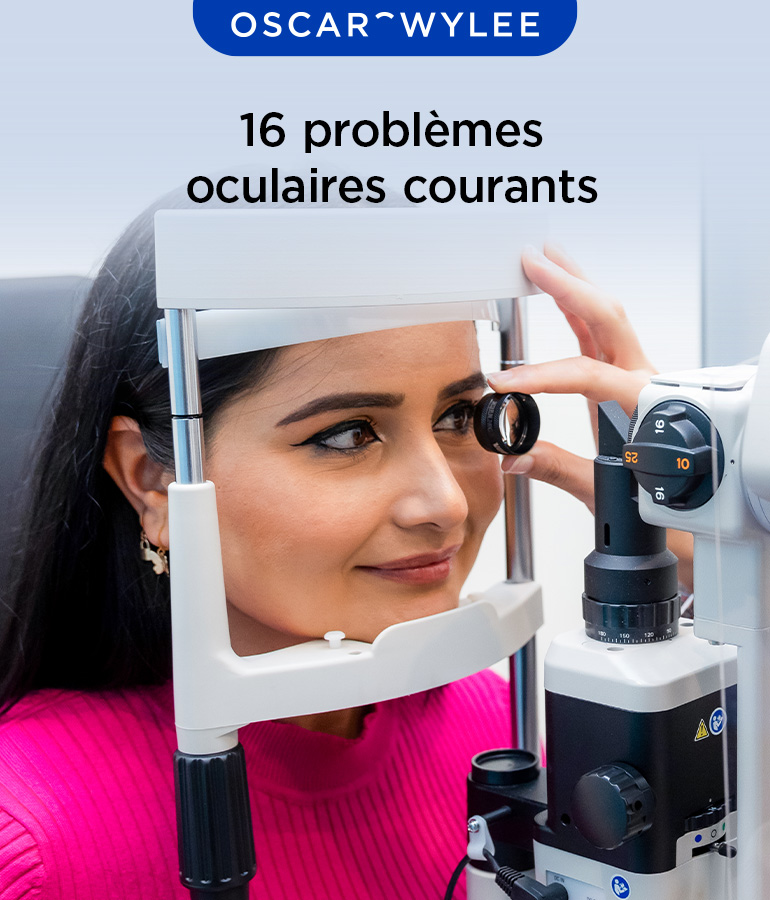 Problèmes oculaires courants : symptômes et causes.