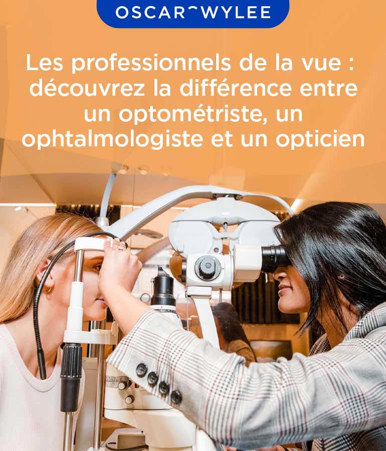 Les professionnels de la vue