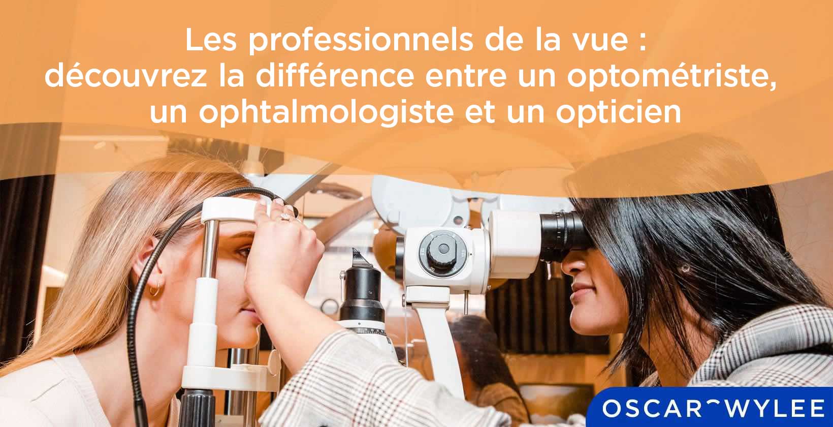 Les professionnels de la vue