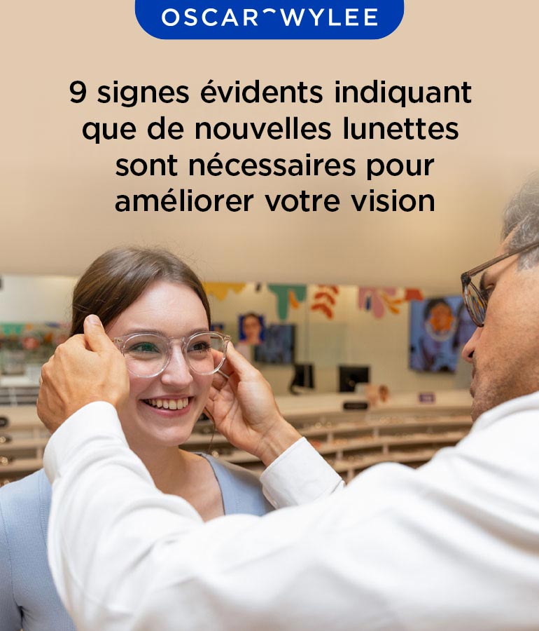 Signes que vous avez besoin de nouvelles lunettes