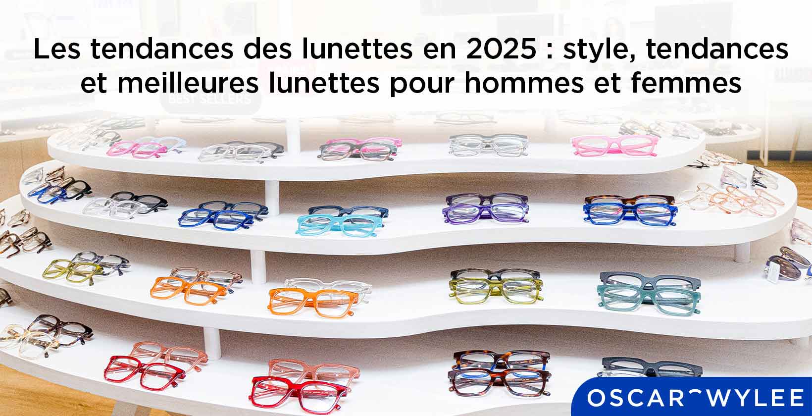 Les tendances des lunettes