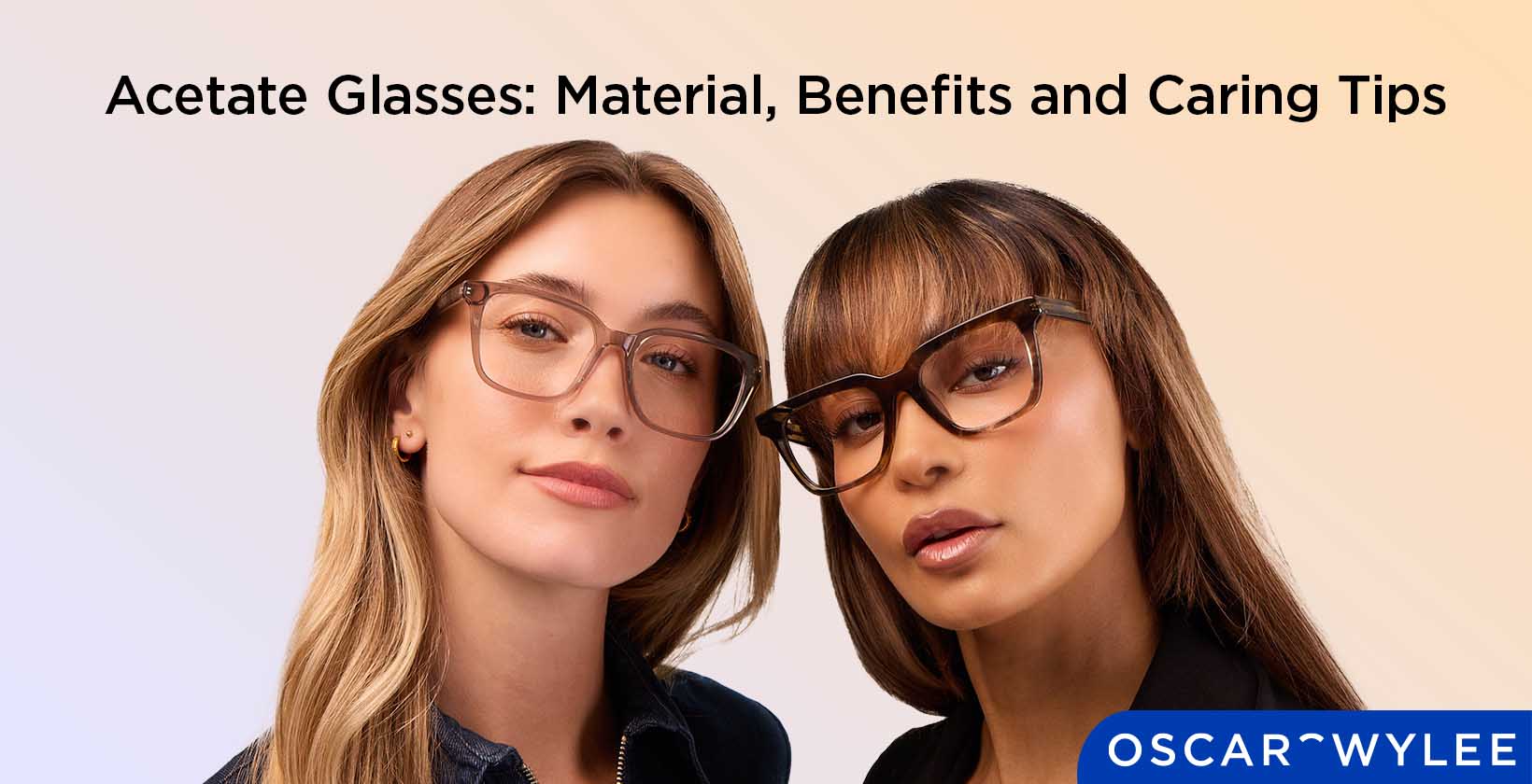 Acetate Frame Glasses