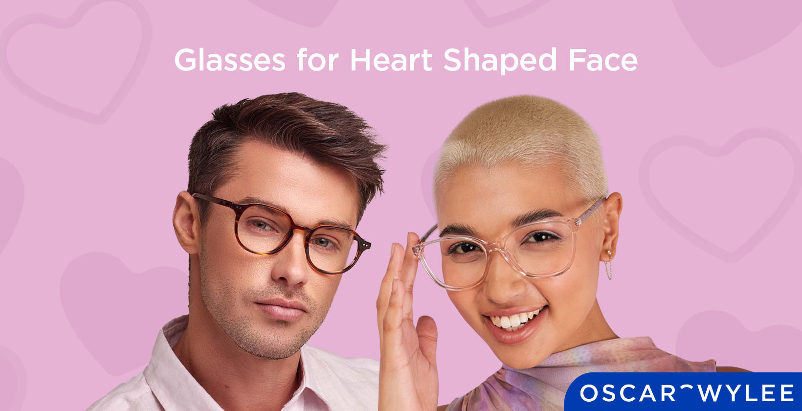 Glasses for Heart Shaped Face.