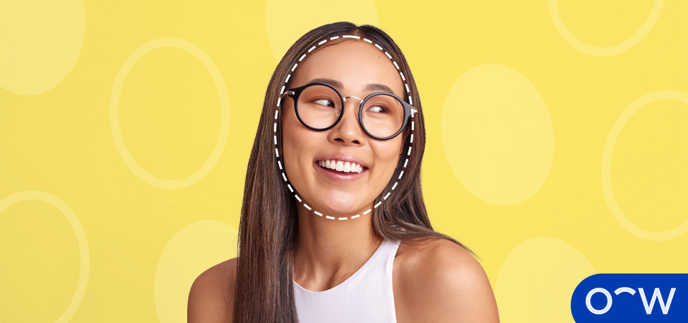 oval face model picture