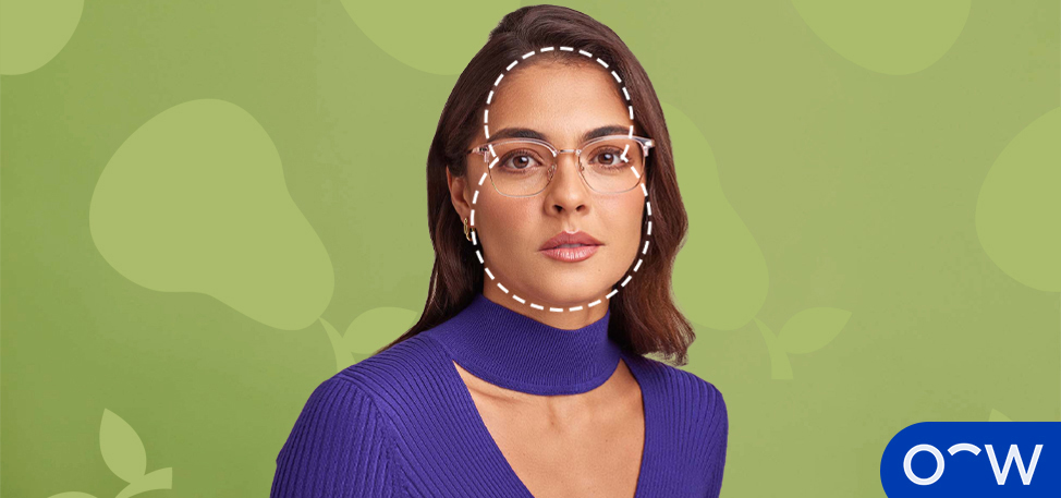 Pear face model picture