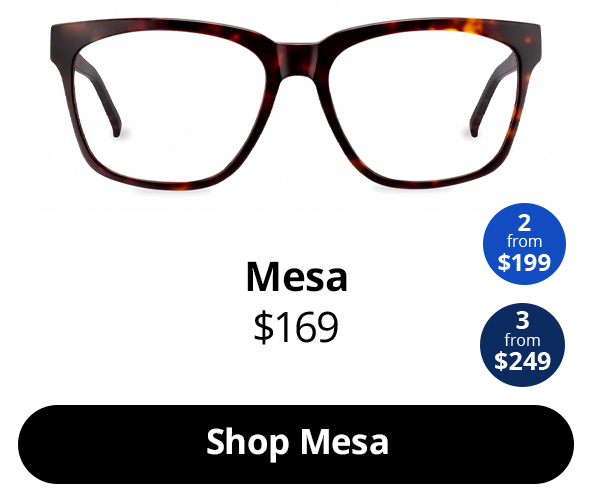 Mesa optical glasses in Auburn Tortoise