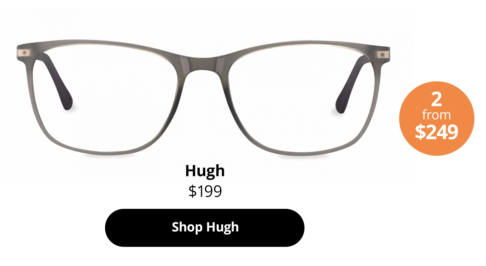 Hugh optical glasses in Ash