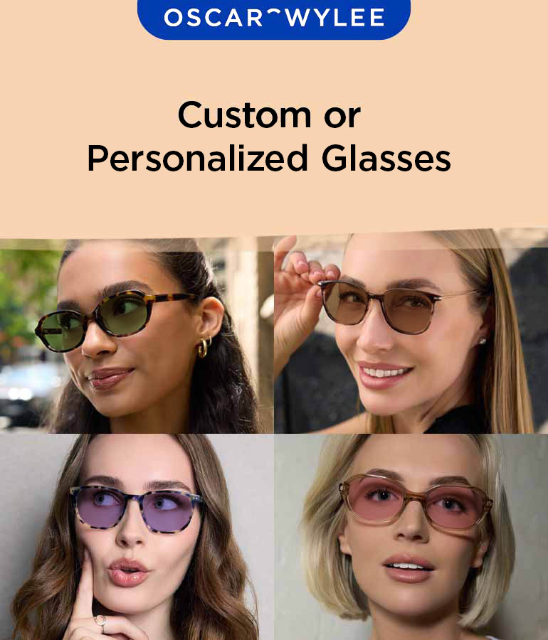 Custom or Personalized Glasses