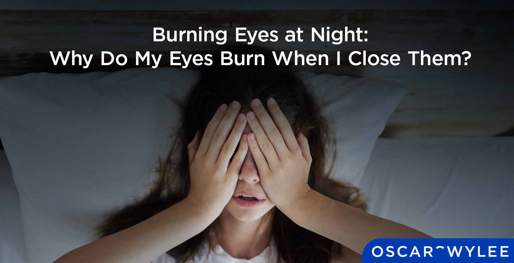 Burning Eyes at Night
