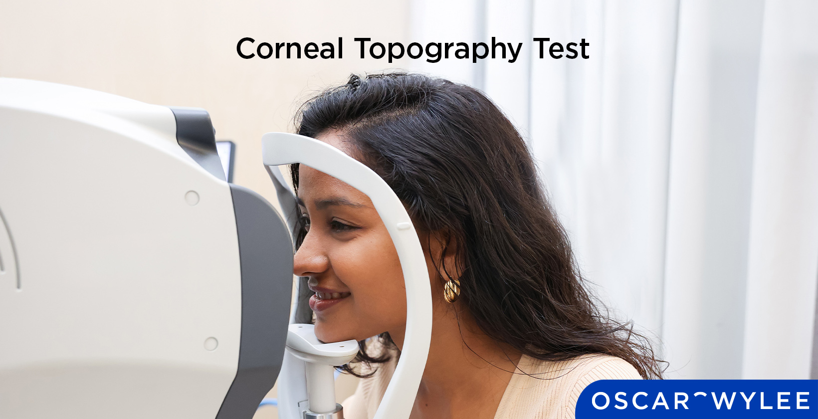 Corneal Topography Test.
