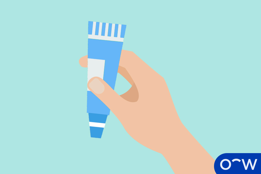 Take a hold of the tube