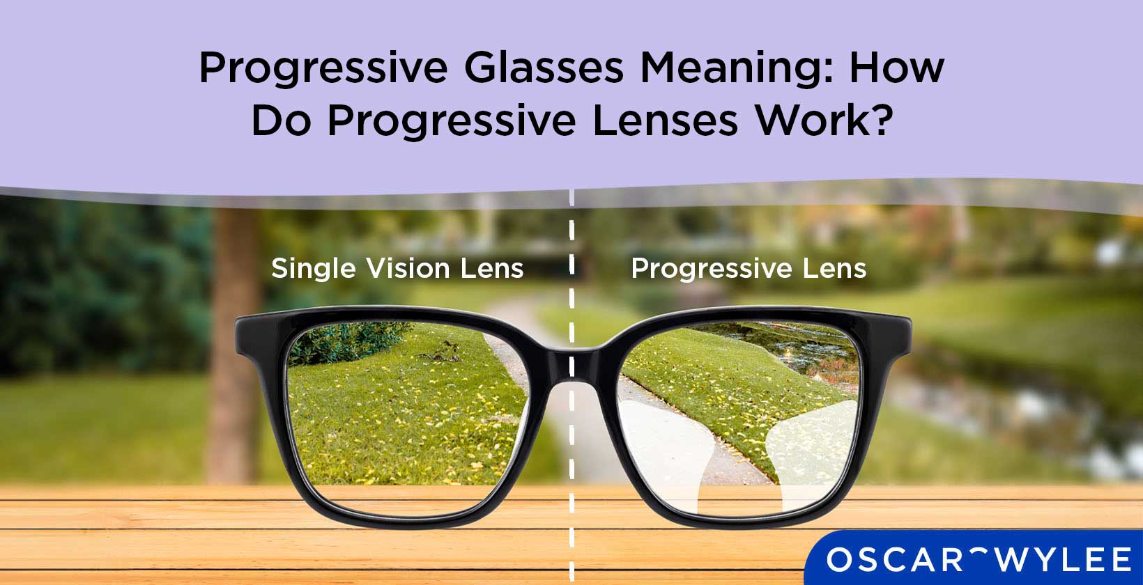 Progressive lenses vs Single Lens