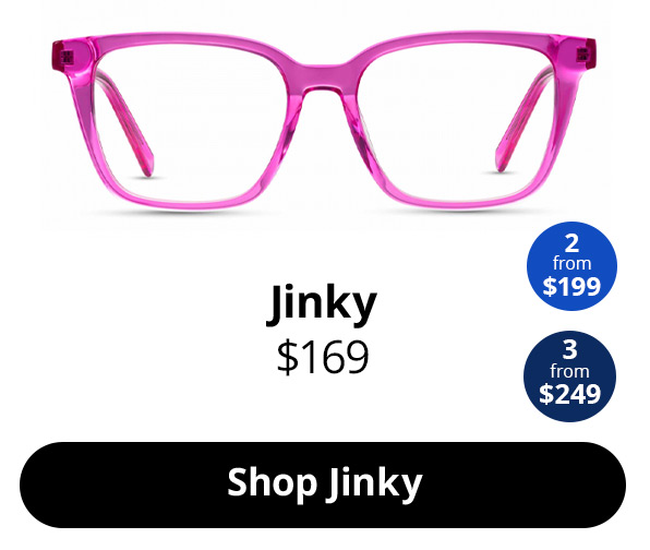 Jinky in Electric Pink Frame
